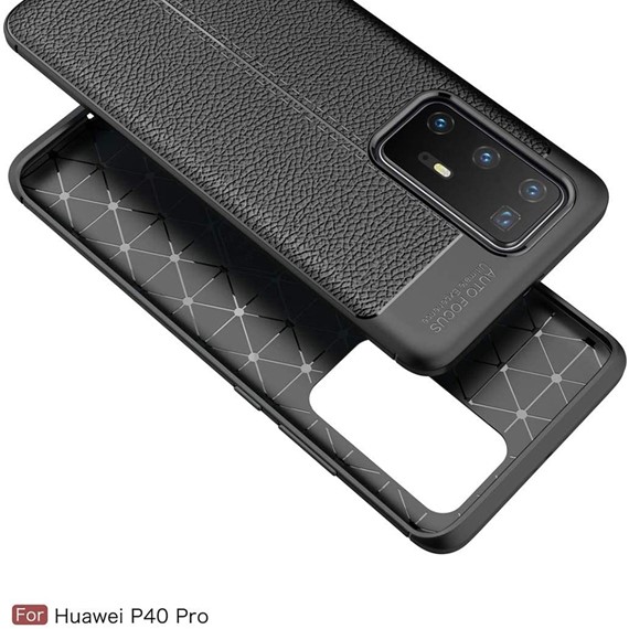Huawei P40 Pro Kılıf CaseUp Niss Silikon Lacivert 3